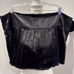 Janet’s Closet Pleated Mini Skirt Crossdresser Transgender Cosplay Size Xl Black